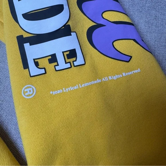 UNIQUE Lyrical Lemonade 2020 Joggers – Yellow – Size M